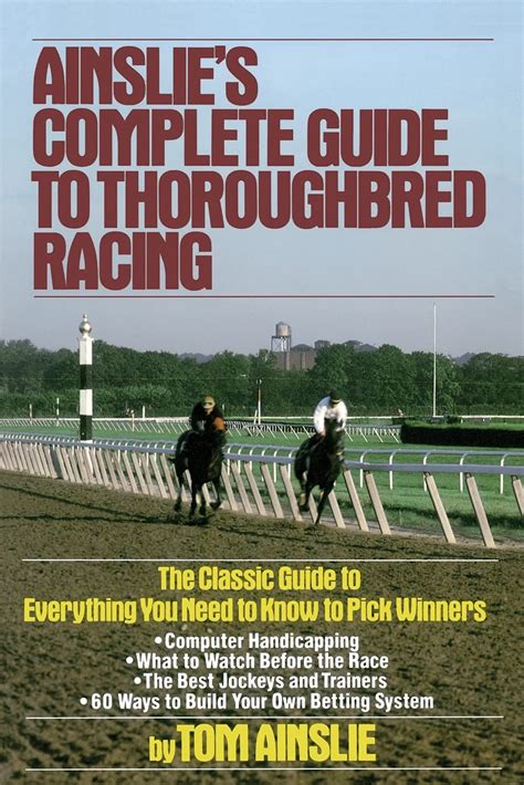 ainslie s complete guide to thoroughbred racing ainslie s complete guide to thoroughbred racing Epub