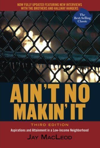 aint no makin it text only 3rd third edition by j macleod PDF