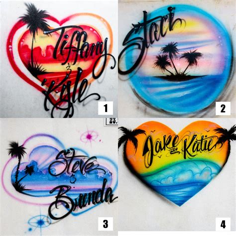 airbrush shirt ideas