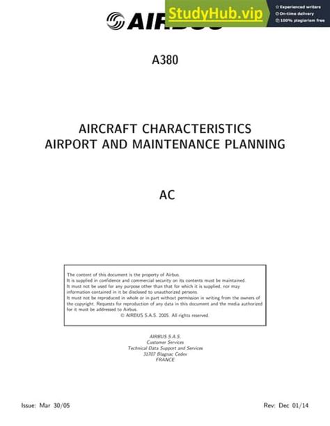 airbus a380 maintenance planning document pdf Kindle Editon