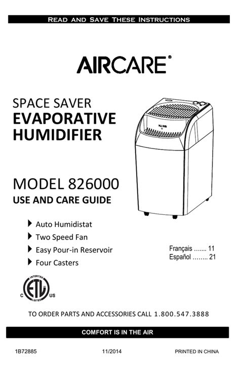 aircare am5100 am5200 user guide Reader