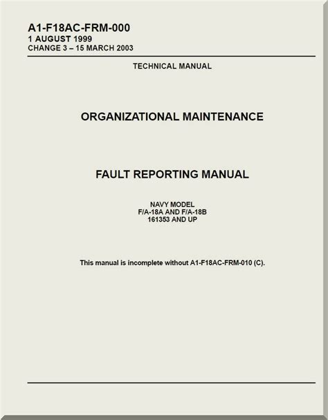 aircraft fault reporting manual PDF