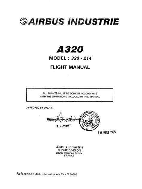 aircraft flight manual a320 pdf Kindle Editon