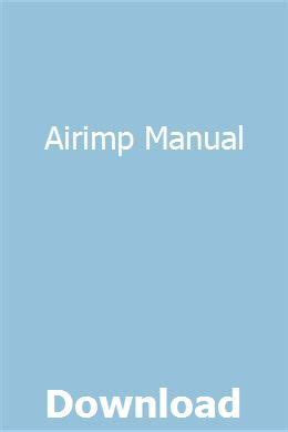 airimp-manual Ebook Kindle Editon