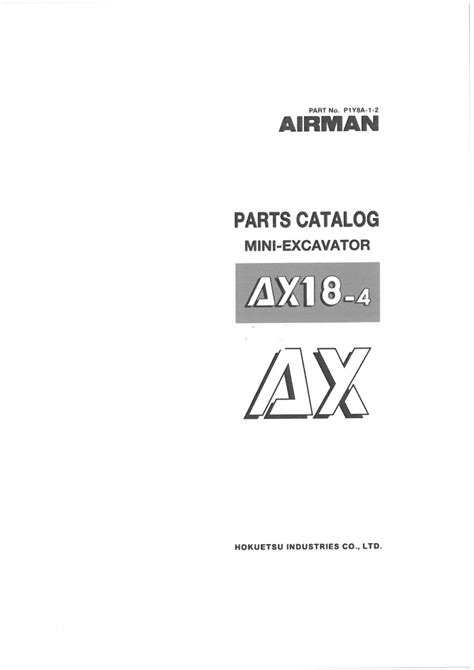 airman excavator parts manual pdf Doc