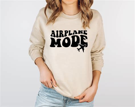 airplane mode sweatshirt