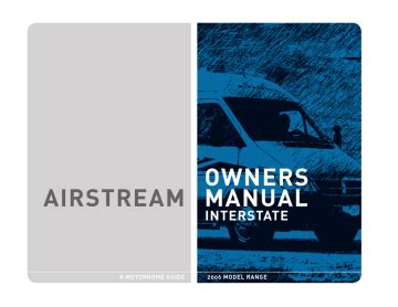 airstream interstate 2010 owners manual Kindle Editon