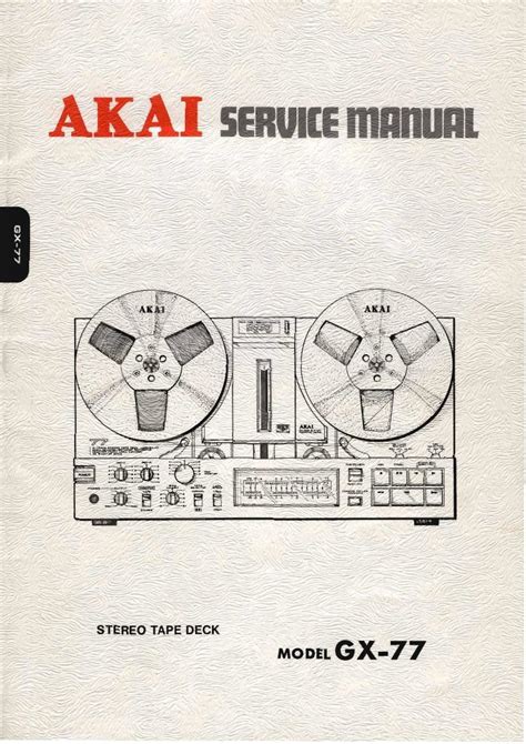 akai model service manual Doc