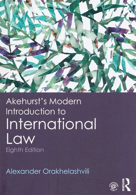 akehurst s modern introduction to international law Reader