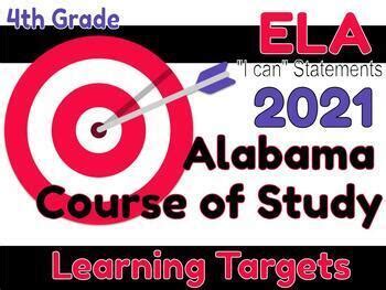 alabama course of study ela