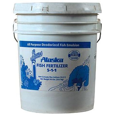 alaska fish fertilizer 5-1-1