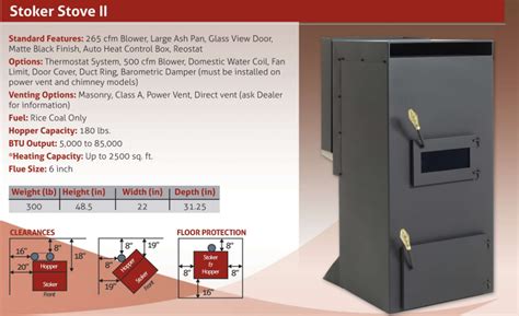 alaska stoker stove manual PDF