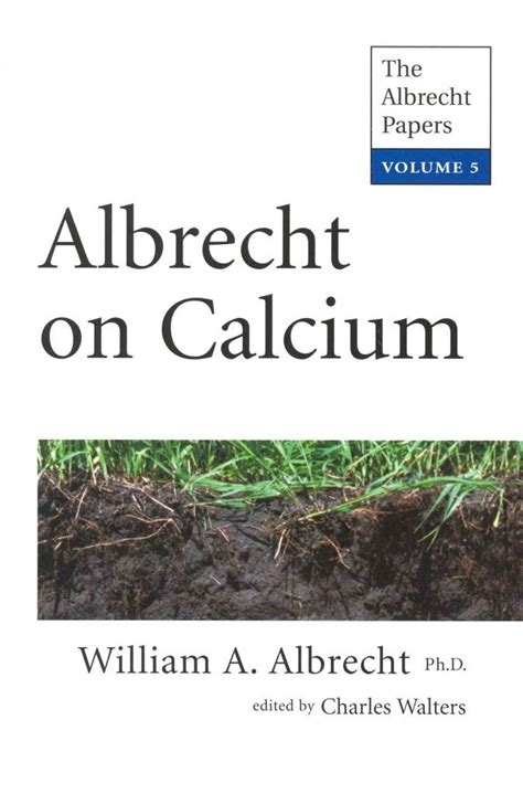 albrecht on calcium the albrecht papers Kindle Editon