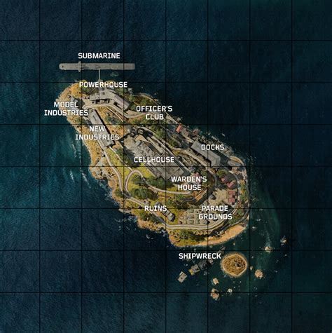 alcatraz cod map