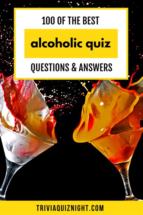 alcohol quiz and answers PDF