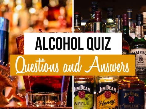 alcohol quiz and answers PDF