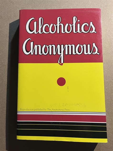 alcoholics anonymous reproduction of 1st edition Kindle Editon