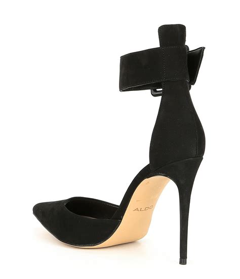 aldo black heels