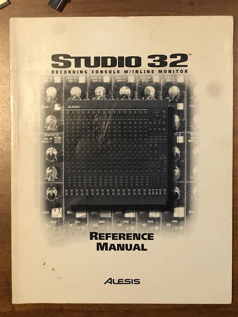 alesis studio 32 manual Reader