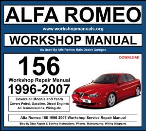 alfa 156 repair guide PDF