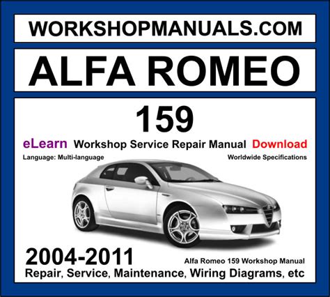 alfa 159 manual pdf Kindle Editon