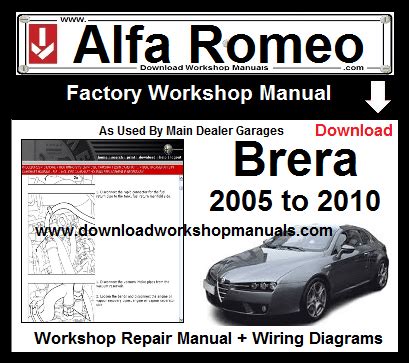 alfa romeo brera workshop manual pdf PDF