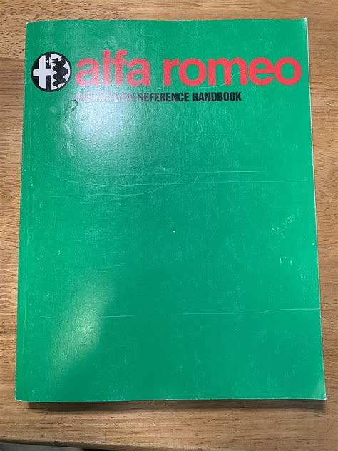 alfa romeo competition reference manual Doc