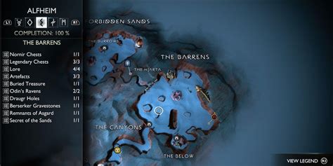 Alfheim Barrens Walkthrough