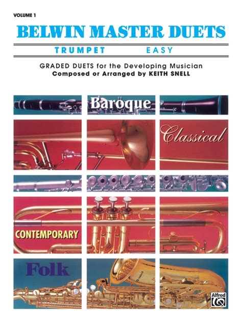 alfred belwin master duets trumpet easy volume 1 Kindle Editon