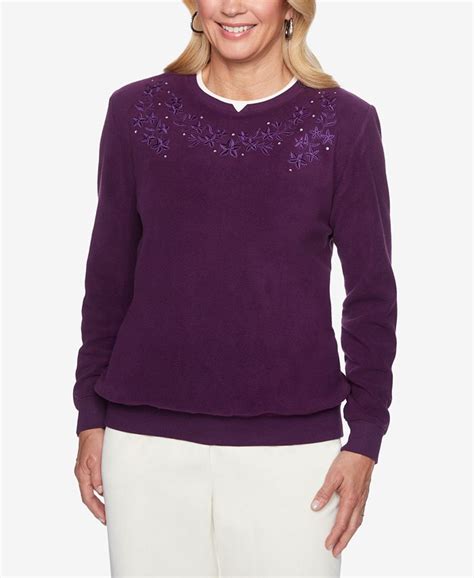 alfred dunner sweatshirts