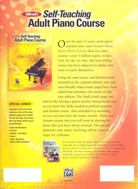 alfred s self teaching adult piano course Ebook Reader