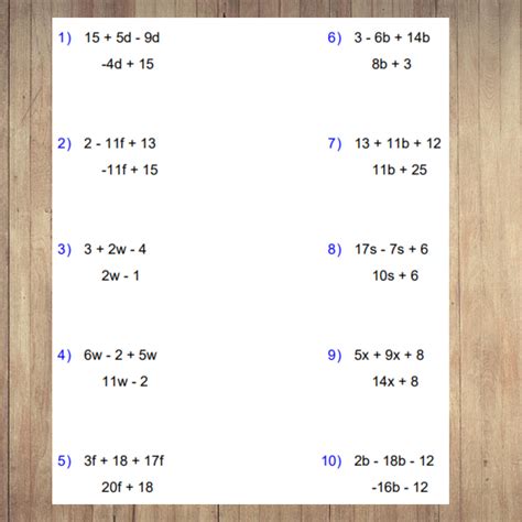 algebra 1 answers