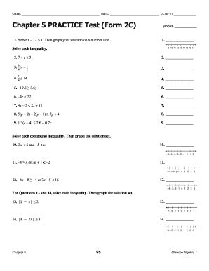 algebra 1 chapter 5 test answer key Kindle Editon