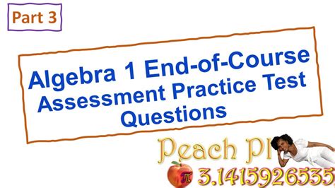 algebra 1 end of course assessment sample questions Ebook Kindle Editon