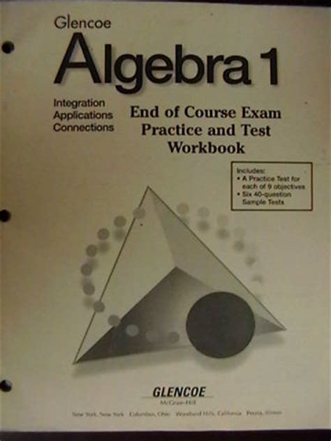 algebra 1 end of course exam practice and test workbook Doc