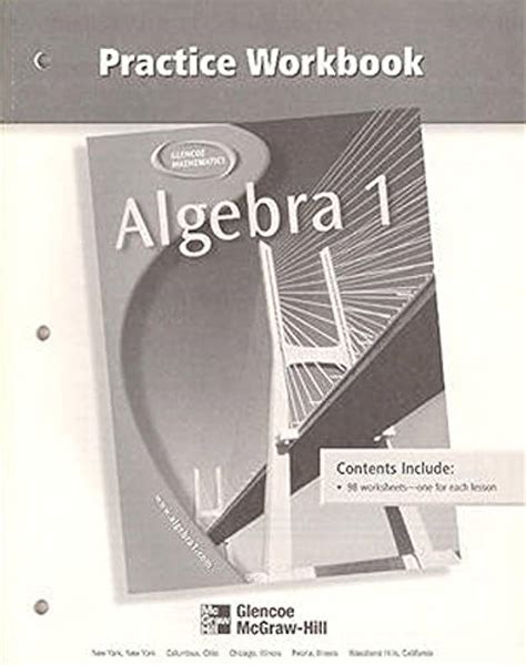 algebra 1 practice workbook answers Kindle Editon