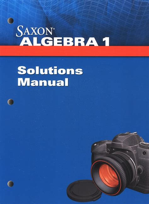 algebra 1 solutions manual Epub