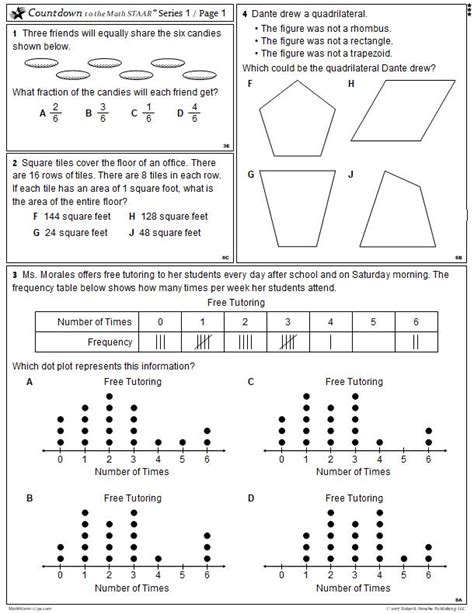 algebra 1 staar practice test a answers Reader