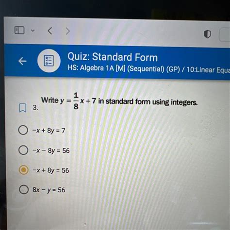 algebra 1a sequential answers on gradpoint Reader