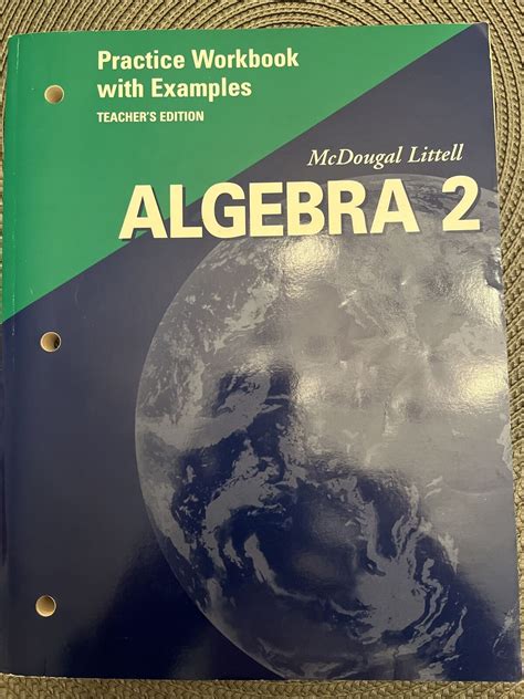 algebra 2 practice b workbook answers mcdougal Epub