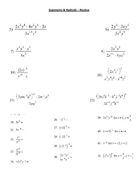 algebra 2 properties of exponents answers Kindle Editon