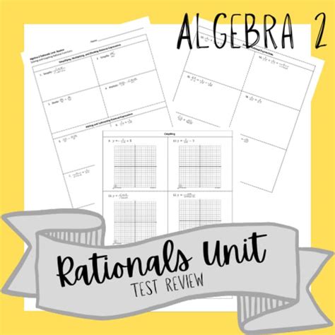 algebra 2 rational functions test key Doc