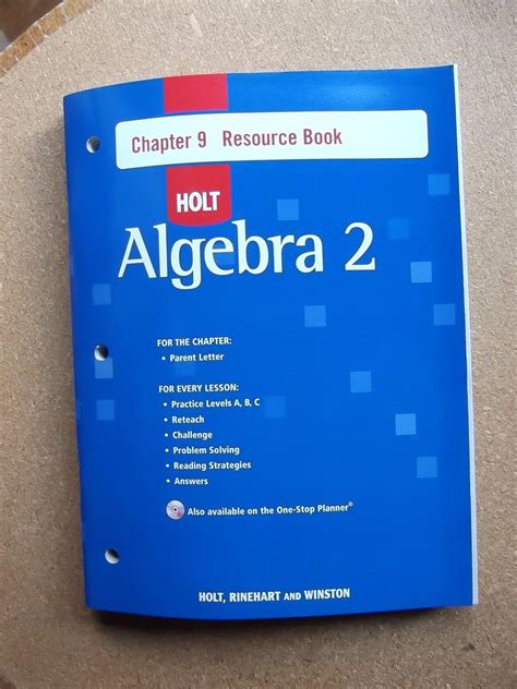 algebra 2 resource book answers PDF