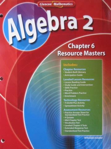 algebra 2 standardized test practice answers PDF