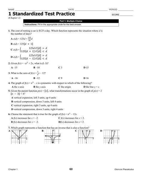 algebra 2 standardized test practice workbook answers Kindle Editon
