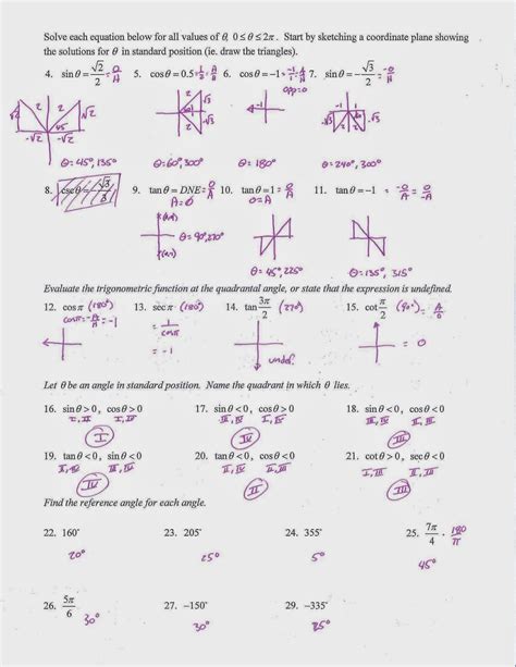 algebra 2 trig final review exam answers PDF