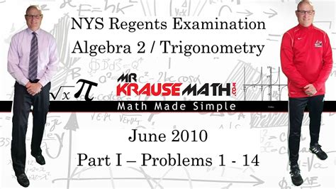 algebra 2 trigonometry regents june 2010 answers Epub