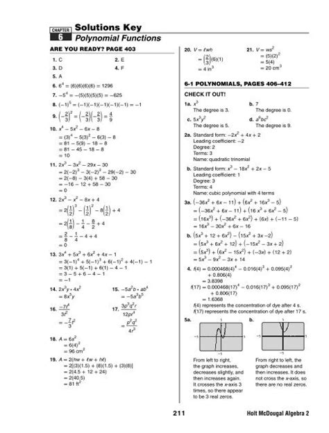 algebra assessment workbook answers Epub