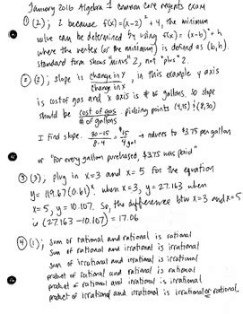 algebra regents answer key Reader