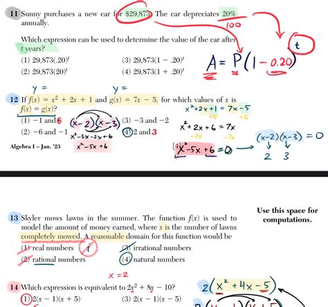 algebra regents answers january 2009 Reader